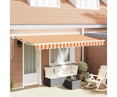 Ištraukiama markizė Spalvotas dryžius 400x200 cm audinys 3329829