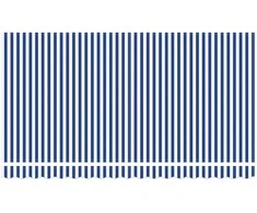 Markizės rėmas Mėlyna ir balta 400 x 200 cm