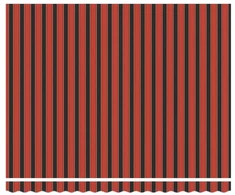 Ištraukiama markizė Oranžinis ir Juodas 400 × 300 cm