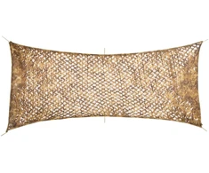 Maskuojantis tinklas su daiktadėže, 409x206 cm, smėlio spalvos