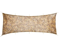 Maskuojantis tinklas su daiktadėže, 833x297 cm, smėlio spalvos