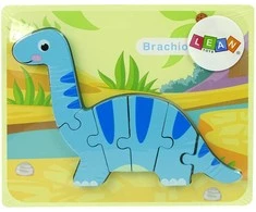 Drewniane Lean Toys Medinė delionė dinozauras