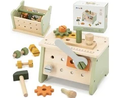 Medinis mini dirbtuvėlių rinkinys 2in1