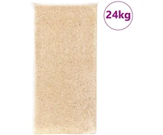 Medžio drožlės gyvūnų patalynei, minkšta mediena, 24 kg