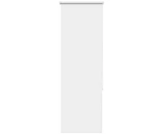 Naktinis roletas baltos spalvos 45x175 cm audinio plotis 40,7cm