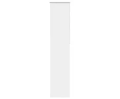 Naktinis roletas baltos spalvos 45x210 cm audinio plotis 40,7cm