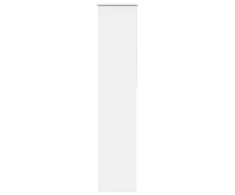 Naktinis roletas baltos spalvos 55x230 cm audinio plotis 50,7cm