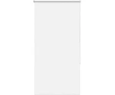 Naktinis roletas baltos spalvos 65x150 cm audinio plotis 60,7cm