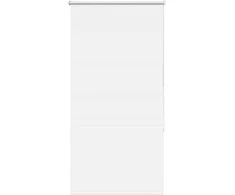 Naktinis roletas baltos spalvos 70x130 cm audinio plotis 65,7cm