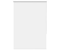 Naktinis roletas baltos spalvos 90x130 cm audinio plotis 85,7cm
