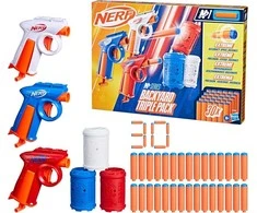 Nerf Backyard Triple Pack 3 blasters G1804