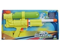Hasbro Itin patogus vandens pistoletas vaikams, geltonas Nerf Soa XP50 ZA5185