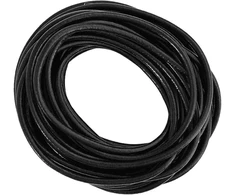 Odinė gija 1 Juoda Ø4 mm x 5 m Oda