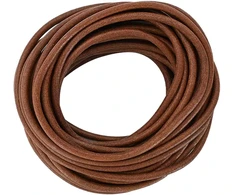 Odinė gija 1 Šviesiai rudas Ø5 mm x 50 m Oda
