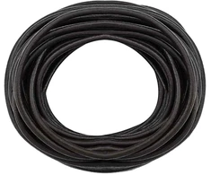 Odinė gija 1 Tamsiai rudas Ø5 mm x 10 m Oda