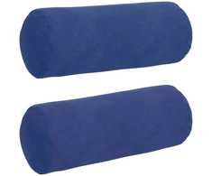Pagalvės 2 pcs Policijos mėlyna Ø 15 x 40 cm Kordūrinis audinys