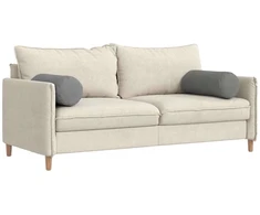 Pagalvės 2 pcs Tamsiai pilka Ø 25 x 70 cm Mikropluošto audinys