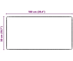 Kilimėlio bėgimo kilimas Pilka 50 x 100 cm