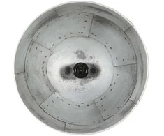 Pakabinamas šviestuvas, sidabrinis, 31cm, 25W, apskritas, E27
