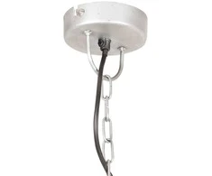 Pakabinamas šviestuvas, sidabrinis, 31cm, 25W, apskritas, E27