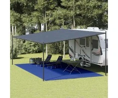 Palapinės kilimėlis, mėlynos spalvos, 400x800cm, HDPE