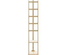 palto stovas su kabliukais ir lentynomis 38,5x30x156 cm
