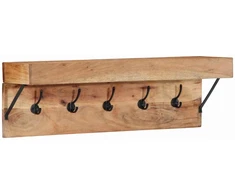 Paltas Ruda 73 x 19 x 23 cm Akacijos medienos masyvas