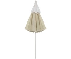 Paplūdimio skėtis nuo saulės, smėlio geltonos spalvos, 300cm