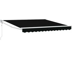 Pavėsinė Juoda 300 x 250 x 165 cm Poliesteris