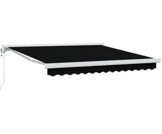 Pavėsinė Juoda 350 x 250 cm Poliesteris ir aliuminis