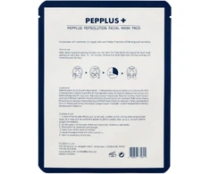 PEPPLUS Pepsolution Facial Mask lakštinė kaukė, 25 g