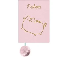 St. Majewski Dienoraštis A5 96K PUSHEEN Rožinis