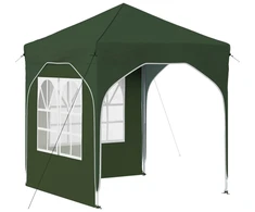 Pop-up šventinis palapinė 192 x 192 x 245 cm Žalia