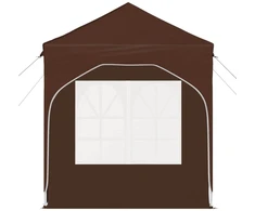 Pop-up šventinis palapinė 192 x 192 x 245 cm Ruda