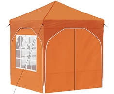 Pop-up šventinis palapinė 192 x 192 x 245 cm Oranžinė