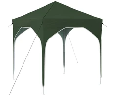 Pop-up šventinis palapinė 194 x 194 x 245 cm Žalia