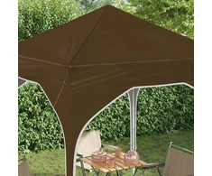 Pop-up šventinis palapinė 194 x 194 x 245 cm Taupe
