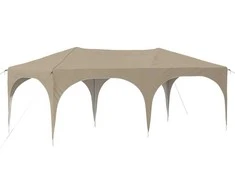 Pop-up šventinis palapinė Kreminė 575 x 288 x 245 cm