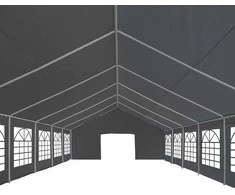Proginė palapinė, PE, 6x12m, pilka