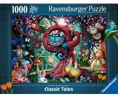 Ravensburger Dėlionė 1000 vnt. - Alisa stebuklų šalyje