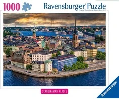 Ravensburger Dėlionė 1000 vnt. - Skandinaviškas Stokholmas, Švedija
