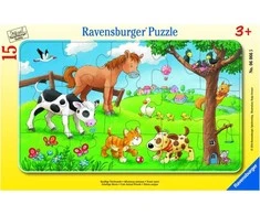 Ravensburger Dėlionė 15 vnt. - Mieli gyvūnai