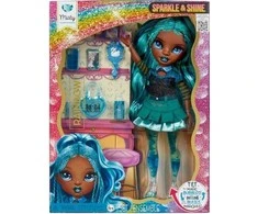 MGA „Rainbow High Sparkle&amp;Shine“ lėlė – žalsvai mėlyna
