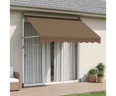 Rankinė sulankstoma markizė Taupe 250 cm