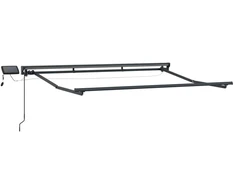 Rankinis markizės rėmas su LED 3 x 2,5 m