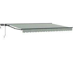Rankinis markizės rėmas su LED 4 × 3,5 m