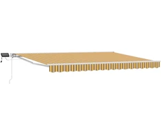 Rankinis markizės rėmas su LED 4,5 × 3,5 m