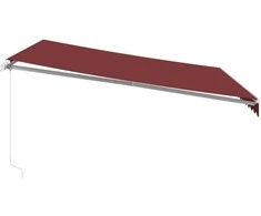 Ištraukiama markizė Vyšninė 400 × 350 cm Audinys ir aliuminis