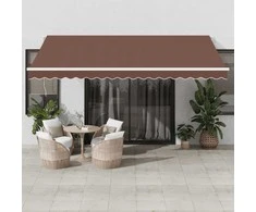 Ištraukiama markizė Ruda 450 × 350 cm Audinys ir aliuminis