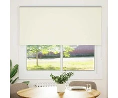 roletas balsvos 150x130 cm audinio plotis 146,6 cm poliesteris